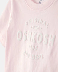 Toddler Girl OshKosh Logo Graphic Tee - Pink