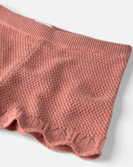 Girls 2-Piece Organic Cotton Knit Top & Short Set