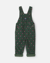 Toddler Boy Nutcracker Corduroy Overalls - Green