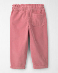 Toddler Girl Organic Cotton Pull On Corduroy Pants