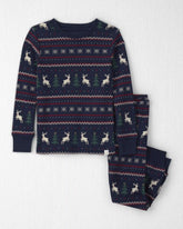 Toddler 2-Piece Organic Cotton Fair Isle Pajamas