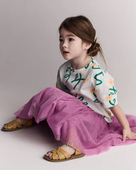 Toddler Girl Avenue Twirl™ Midi Skirt with Tulle - Purple