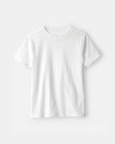 Kids Solid T-Shirt - White