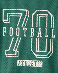 Boys Short-Sleeve Mesh Jersey - Green