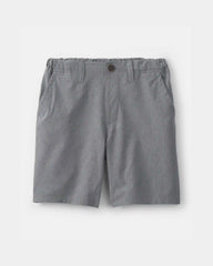 Boys 3-Pack Uniform Active Pull-On Shorts - Grey