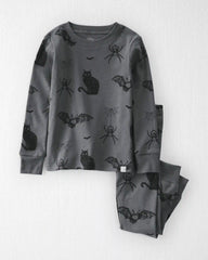 Toddler 2-Piece Organic Cotton Pajamas in Spooky Creatures