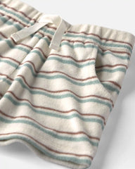 Toddler 2-Piece Terry Top & Short Set Made with Organic Cotton in Stripes