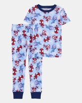 Toddler Boy MARVEL© Snug Fit Cotton 2-Piece Pajamas - Blue