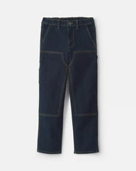 Boys Denim Baggy Jeans - Dark Wash