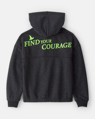 Girls Wicked Elphaba Sparkle Hoodie - Black