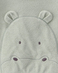 Baby 3-Piece Hippo Terry Layering Set - Green