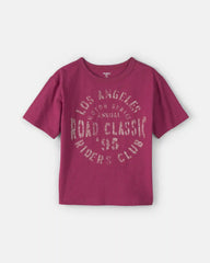 Boys 'Los Angeles' Graphic Tee - Red