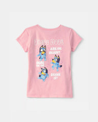Toddler Girl Bluey™ Graphic Tee - Pink