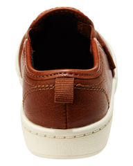 Toddler Faux Leather Casual Sneakers