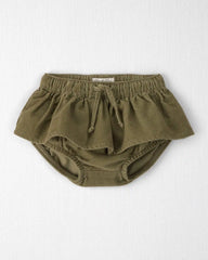 Baby Girl Organic Cotton Corduroy Skirt