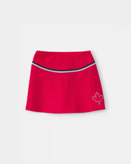 Girls Umbro Canada Active Skort - Red