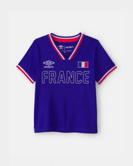 Toddler Girl 2-Piece Umbro France Soccer Jersey & Skort Set - Blue/Red/White