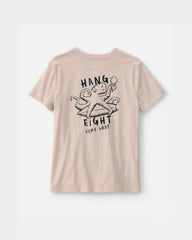 Kids Octopus Surf Graphic Tee - Tan