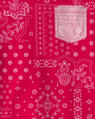 Boys Bandana Pocket Tee - Red