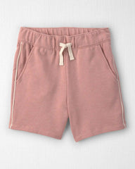 Girls 2-Piece Organic Cotton French Terry Pullover & Short Set