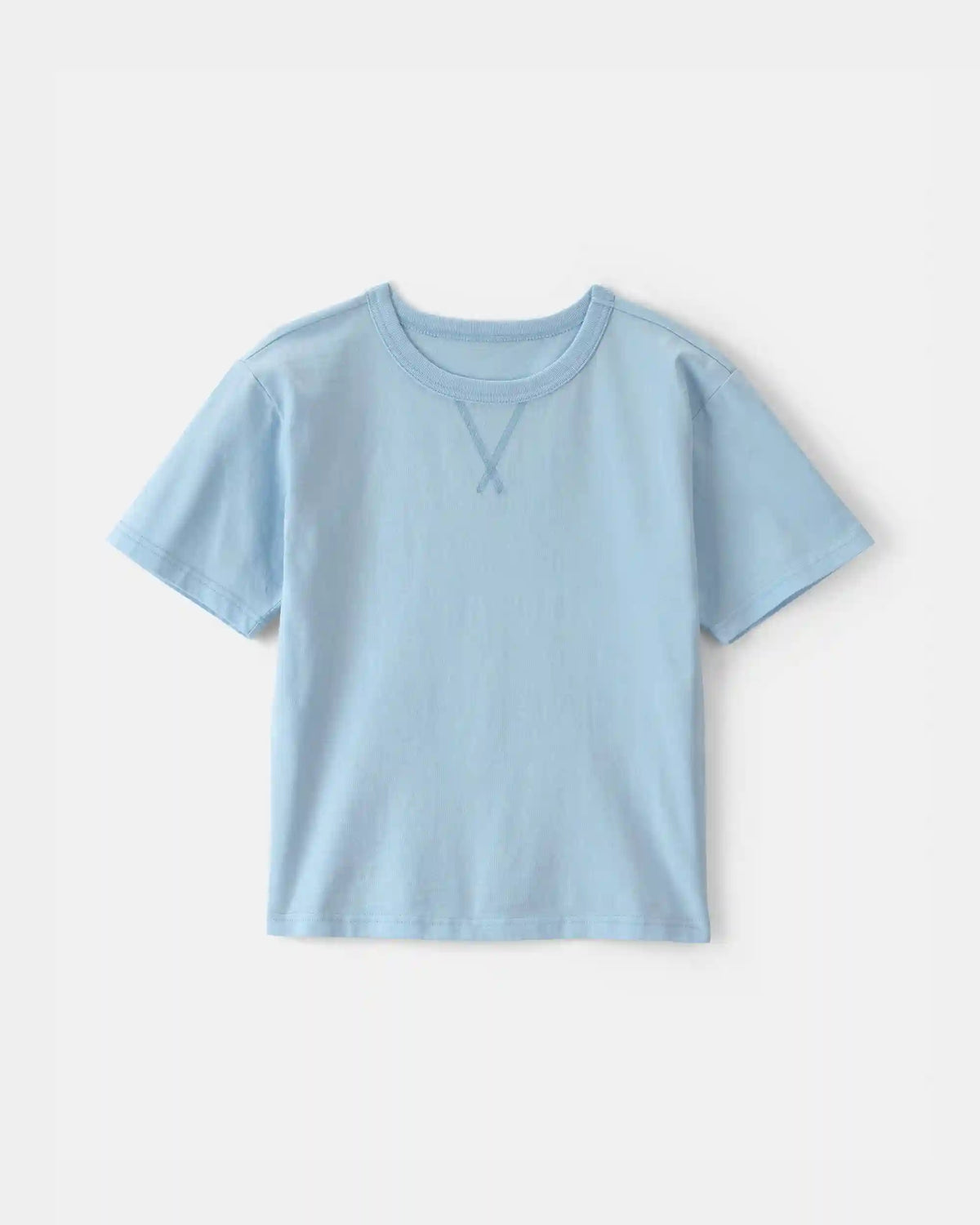 Kids Solid T-Shirt - Blue