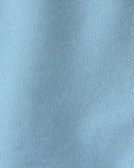 Baby Boy Shark French Terry Shorts - Blue