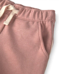 Toddler Girl 2-Piece Organic Cotton French Terry Pullover & Short Set