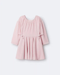 Toddler Girl Velvety Avenue Twirl™ Dress - Light Pink