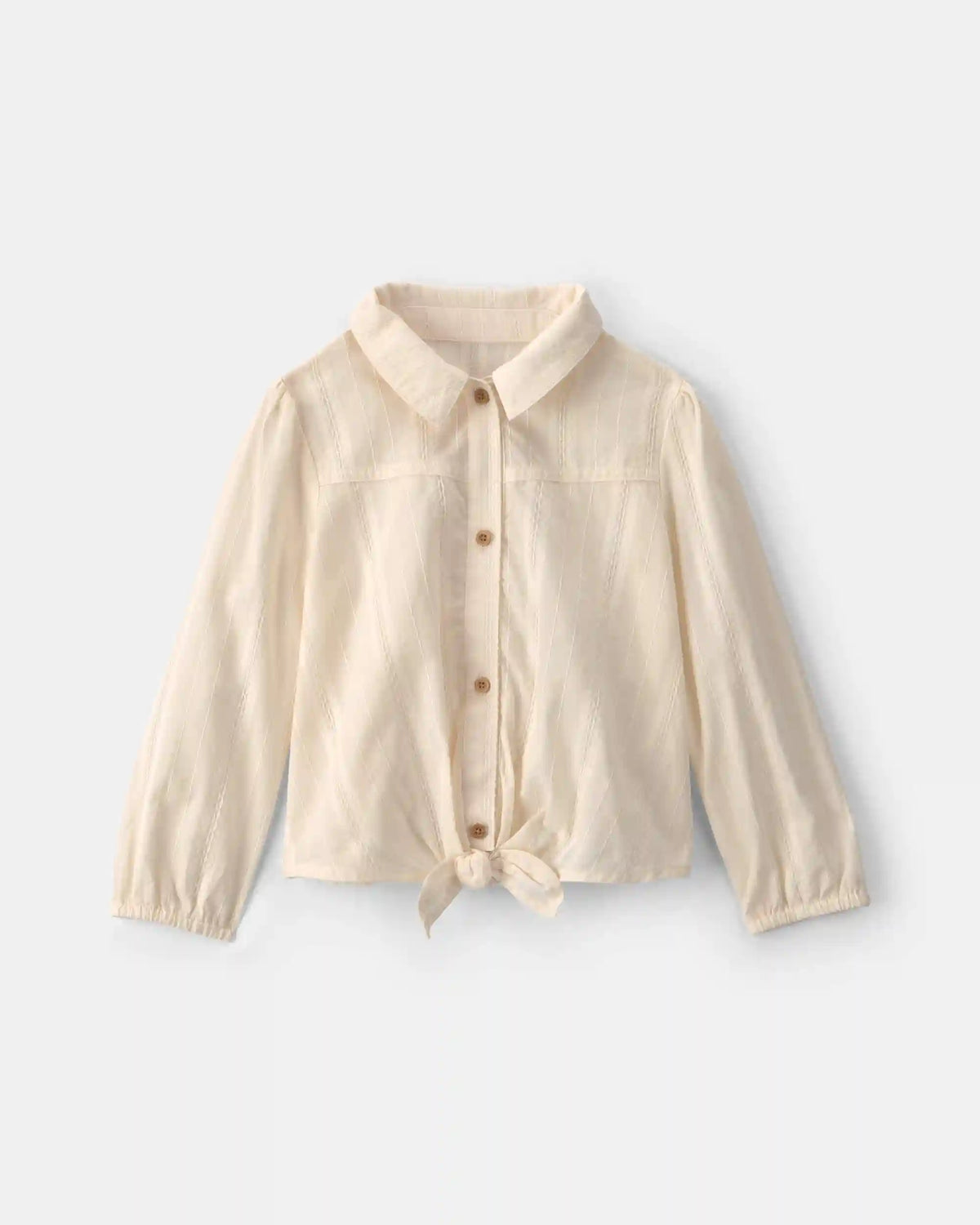 Girls Toddler Girl Long-Sleeve Top - Cream