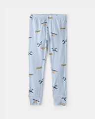 Toddler Boy Plane PurelySoft 2-Piece Pajama Set - Blue