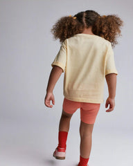 Toddler Rolled Cuff Tee - Yellow