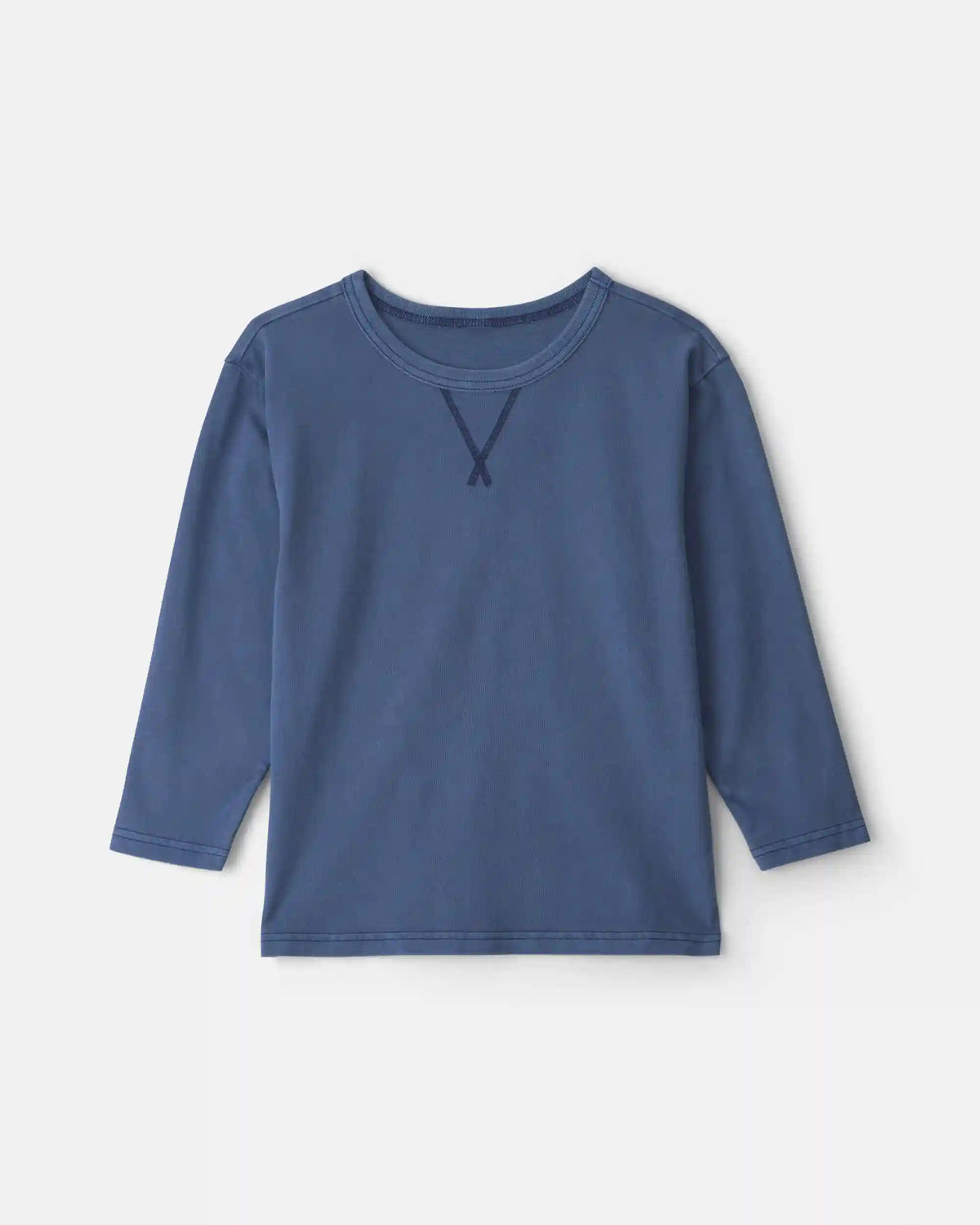 Boys Long-Sleeve T-Shirt - Navy Blue