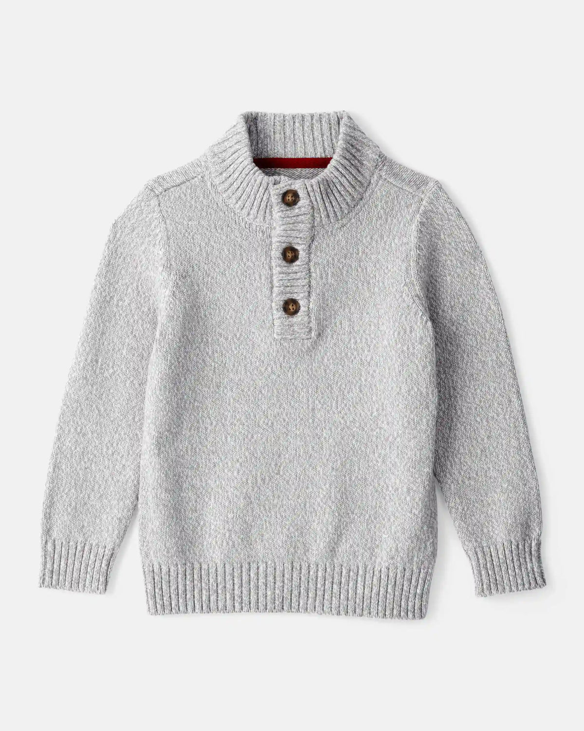 Toddler Boy Pullover Sweater - Grey