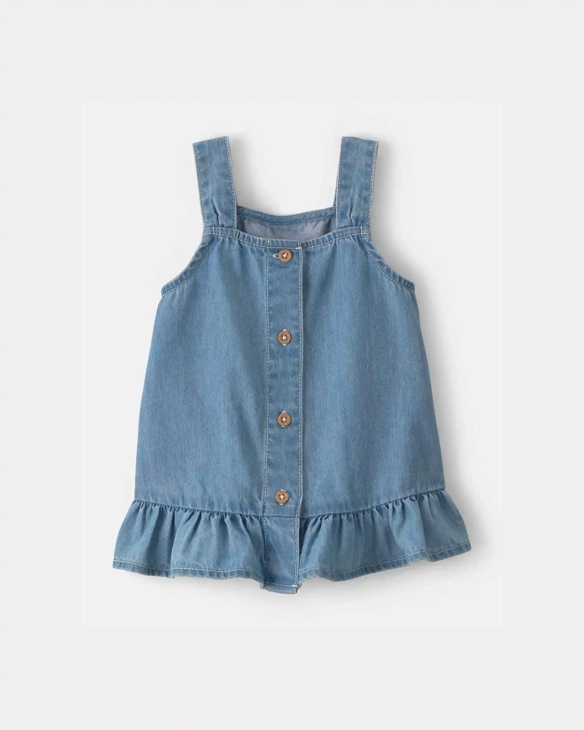 Toddler Girl Chambray Tank Top