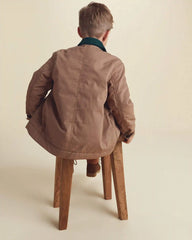 Boys Barn Utility Jacket - Brown