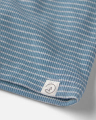 Baby 2-Piece Organic Cotton Ribbed Pajama Set in Stripes