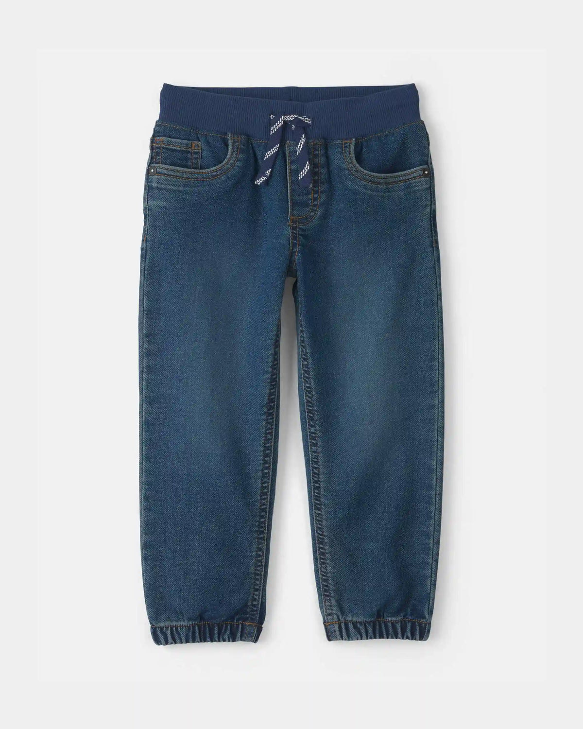 Toddler Boy Denim Jogger - Dark Wash