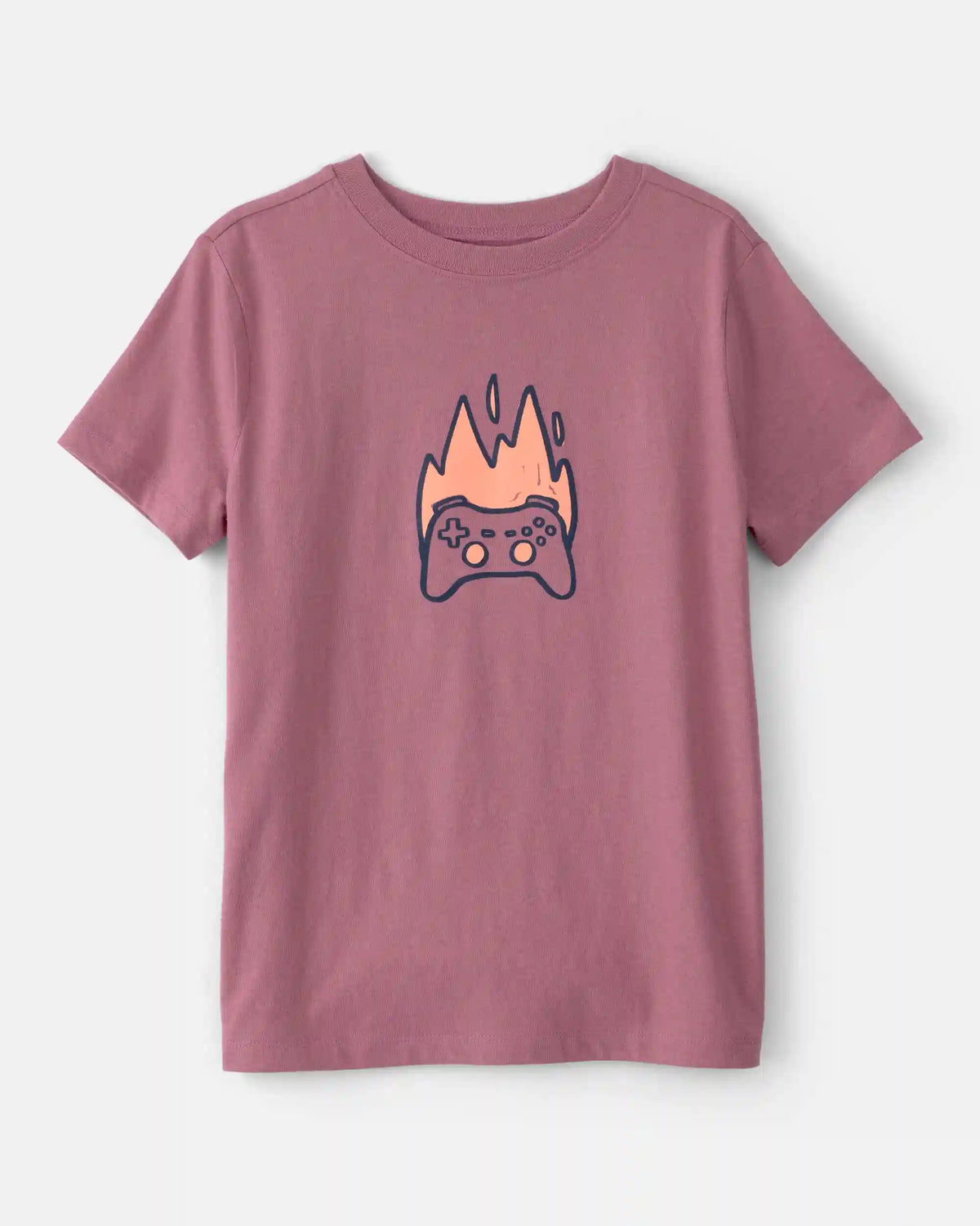 Boys Game Controller Graphic Tee - Red
