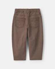 Toddler Boy Western Jeans - Brown