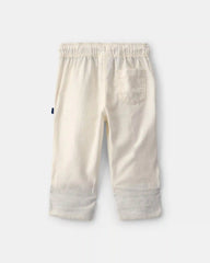 Baby Linen Pants - Cream