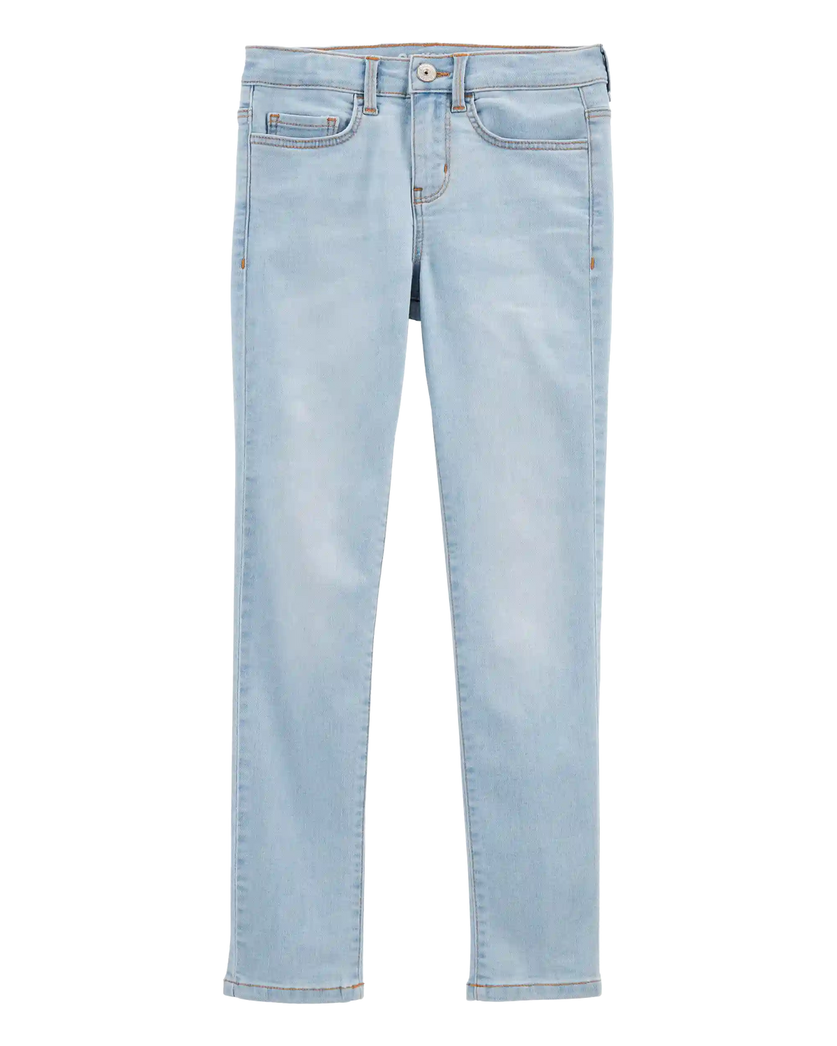 Kid Blue Ice Wash Slim Fit Skinny-Leg Jeans