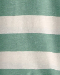 Boys Polo Shirt Made with Organic Cotton in Stripes