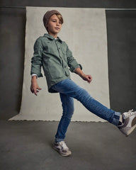 Kid Medium Blue Wash Skinny-Leg Jeans