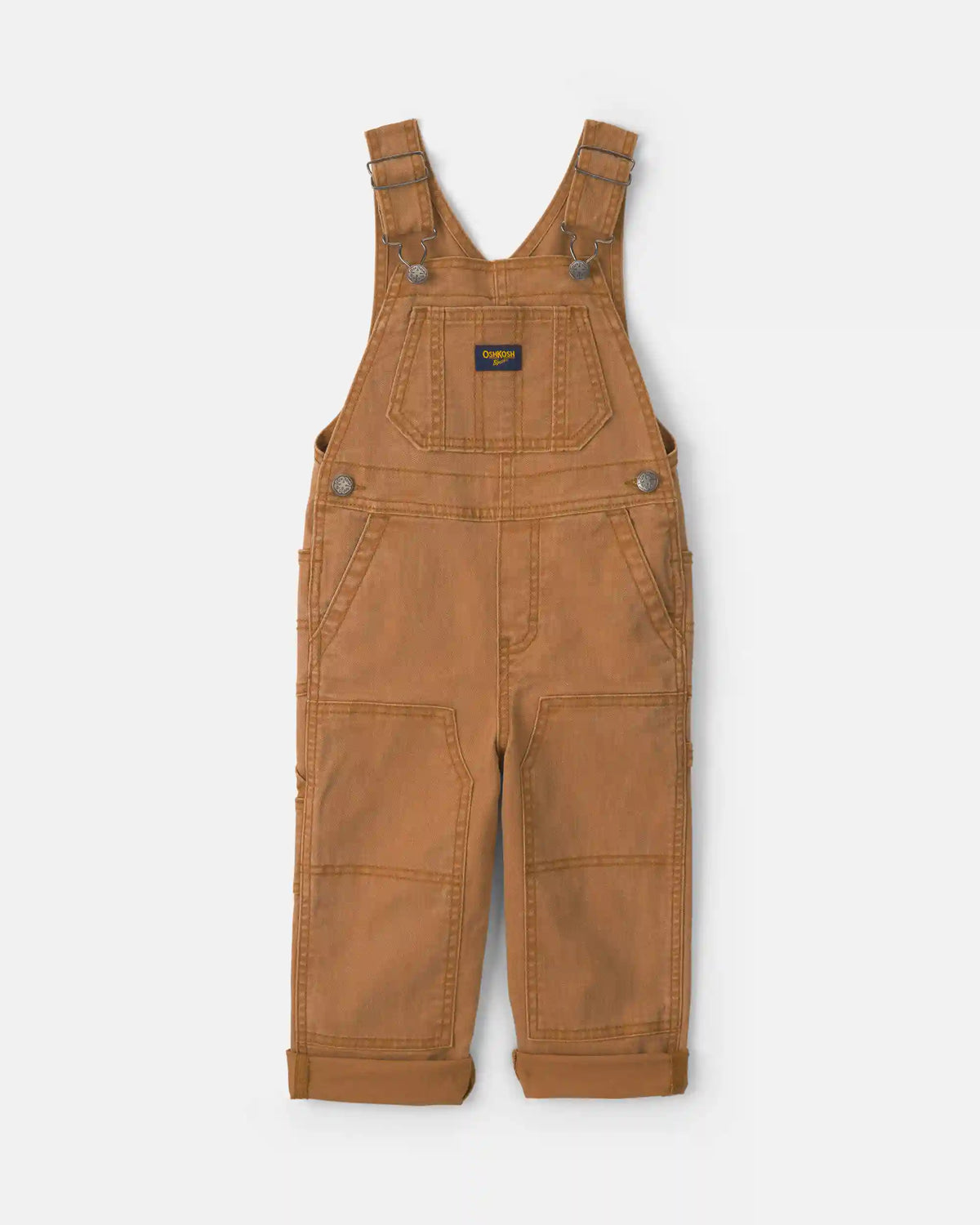 Toddler Overalls - Brown
