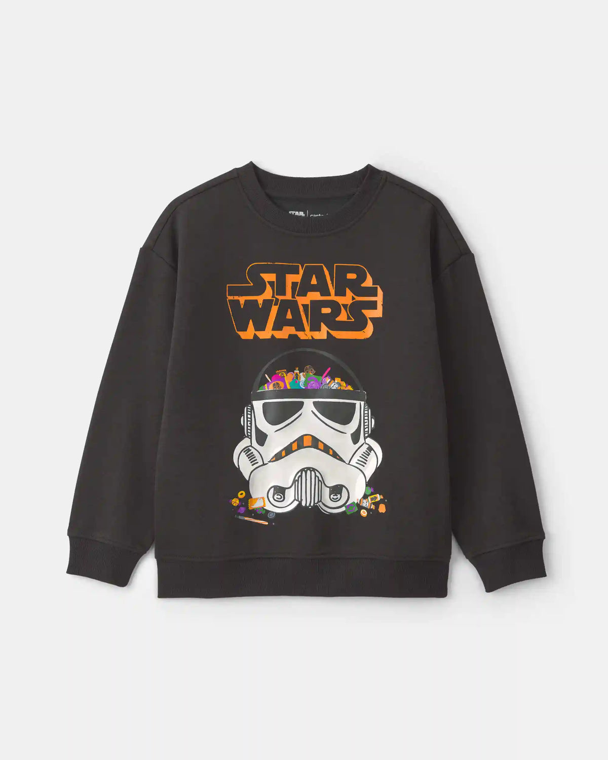 Boys Star Wars Halloween Pullover Sweatshirt - Black