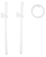 Zoo Straw Bottle (13 oz) Extra Straws - 2-Pack
