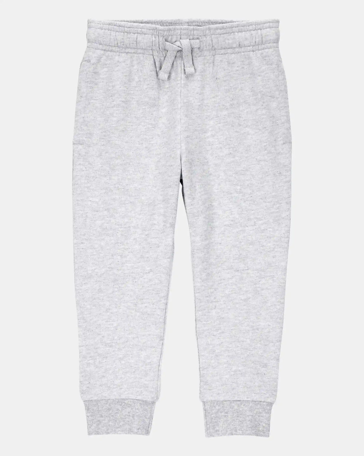 Baby Boy Pull-On Drawstring Joggers - Grey