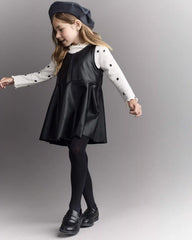 Toddler Girl Beret - Black