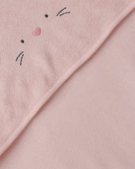 Baby Girl 2-Pack Bunny Terry Towels - Pink