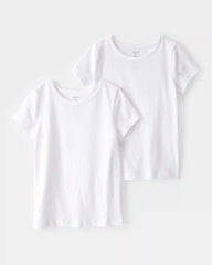 Girls 2-Pack Cotton Undershirts